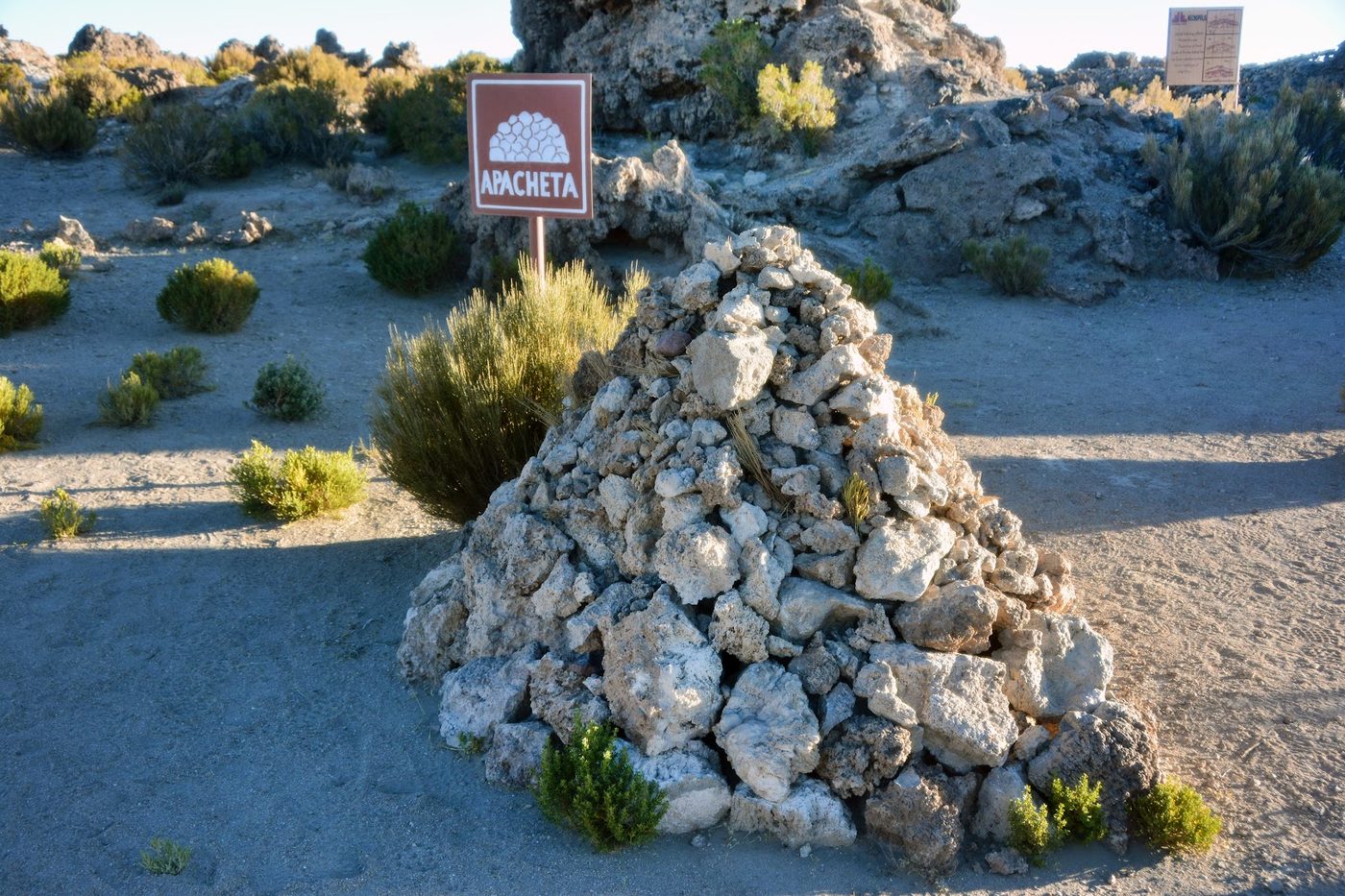 Apacheta — sacred Andean stone cairn